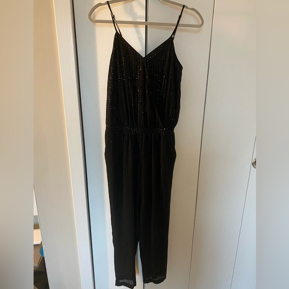 Express Sequin Jumpsuit - Picture 1 of 4